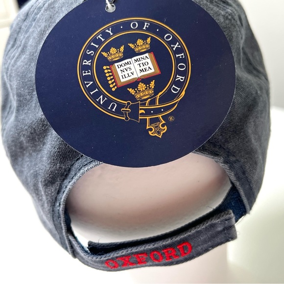 University of Oxford cotton logo ball cap adjustable strap O/S - Picture 4 of 9